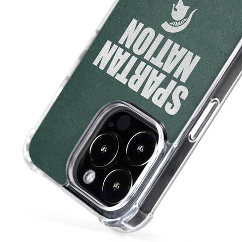 Michigan State University Spartans Nation iPhone 16 Pro Max MagSafe Case