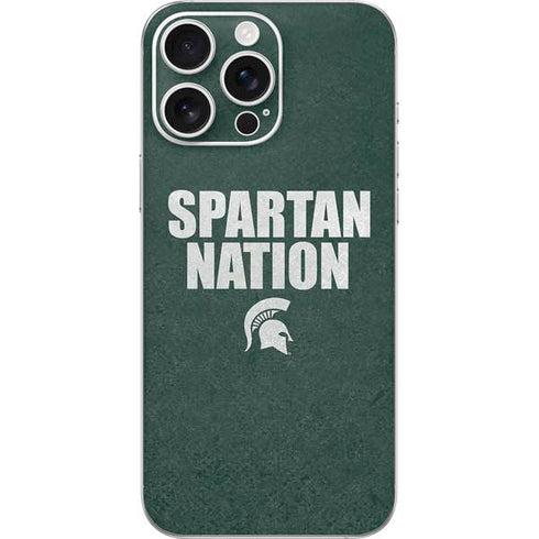 Michigan State University Spartans Nation iPhone 16 Pro Max Skin