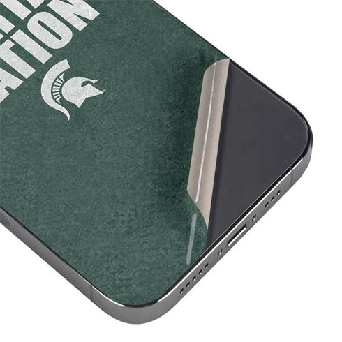 Michigan State University Spartans Nation iPhone 16 Pro Skin