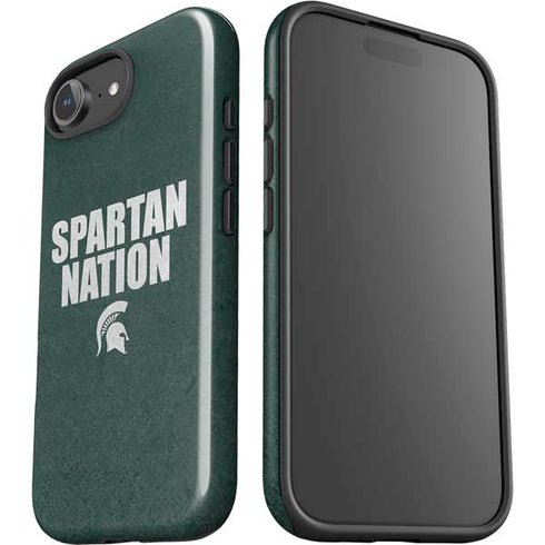 Michigan State University Spartans Nation iPhone 16e Impact Case