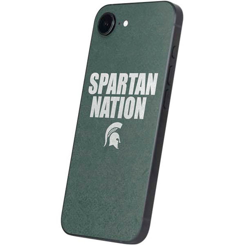 Michigan State University Spartans Nation iPhone 16e Skin