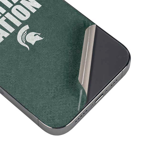 Michigan State University Spartans Nation iPhone 16e Skin