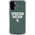 Michigan State University Spartans Nation iPhone 17 Clear Case