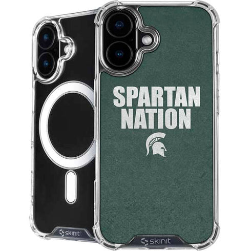 Michigan State University Spartans Nation iPhone 17 MagSafe Case
