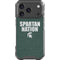 Michigan State University Spartans Nation iPhone 18 Pro Clear Case