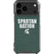Michigan State University Spartans Nation iPhone 18 Pro Max Clear Case