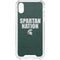 Michigan State University Spartans Nation iPhone XS Clear Case