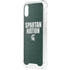 Michigan State University Spartans Nation iPhone XS Clear Case