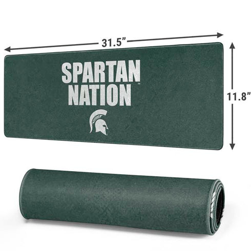 Michigan State University Spartans Nation Gaming Mouse Pad