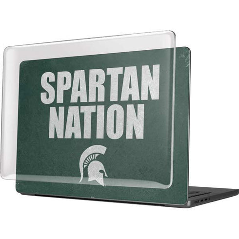 Michigan State University Spartans Nation MacBook Pro 14in (2021-24) Case plus Skin