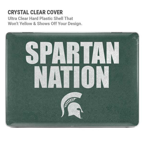 Michigan State University Spartans Nation MacBook Pro 14in (2021-24) Case plus Skin