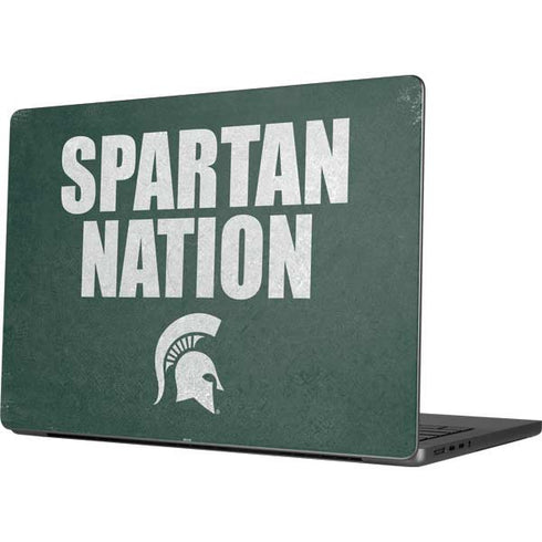Michigan State University Spartans Nation Apple MacBook Pro 14-inch Skin