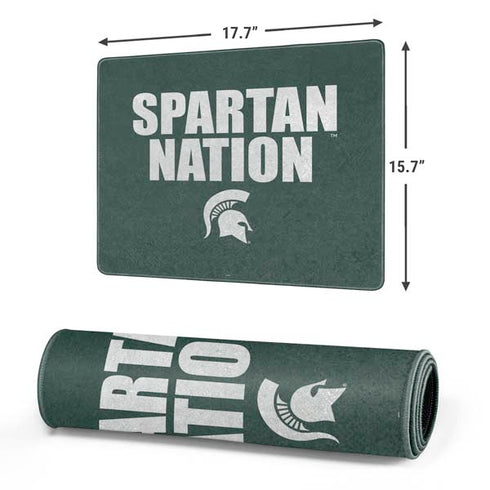 Michigan State University Spartans Nation Gaming Mouse Pad