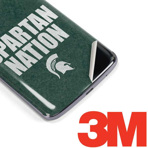Michigan State University Spartans Nation Moto E5 Plus Skin