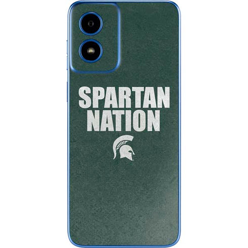 Michigan State University Spartans Nation Moto G Play 4G (2024) Skin
