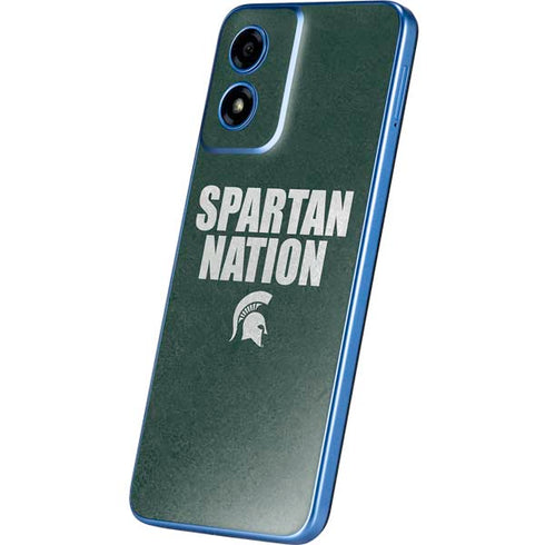 Michigan State University Spartans Nation Moto G Play 4G (2024) Skin