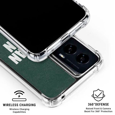 Michigan State University Spartans Nation Moto G Power 5G (2024) Clear Case