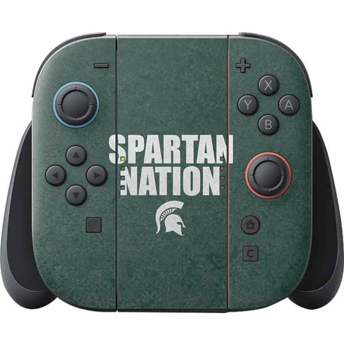 Michigan State University Spartans Nation Nintendo Skins