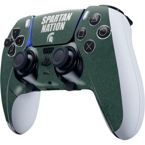 Michigan State University Spartans Nation PS5 DualSense Edge Pro Controller Skin
