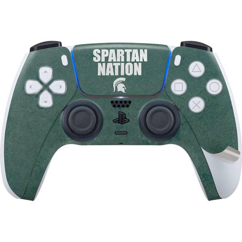 Michigan State University Spartans Nation PS5 Pro Disk Bundle Skin