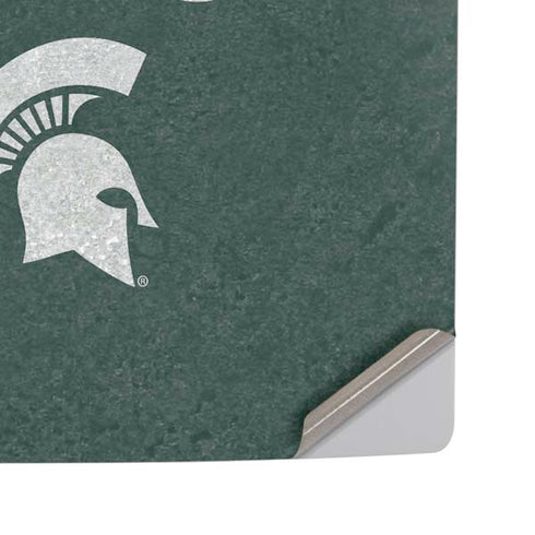 Michigan State University Spartans Nation PS5 Pro Disk Console Skin