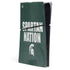 Michigan State University Spartans Nation PS5 Slim Digital Edition Console Skin