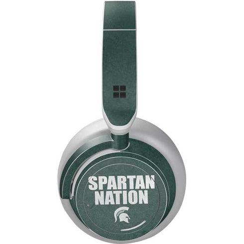 Michigan State University Spartans Nation Surface Headphones Skin