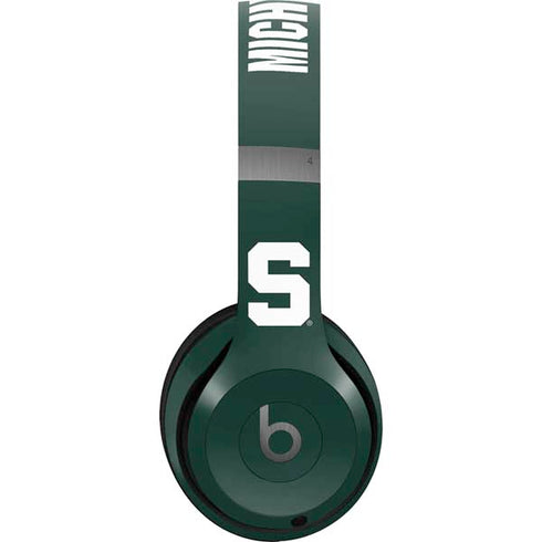 Michigan State University Spartans S Beats Solo 4 Wireless Headphones Skin