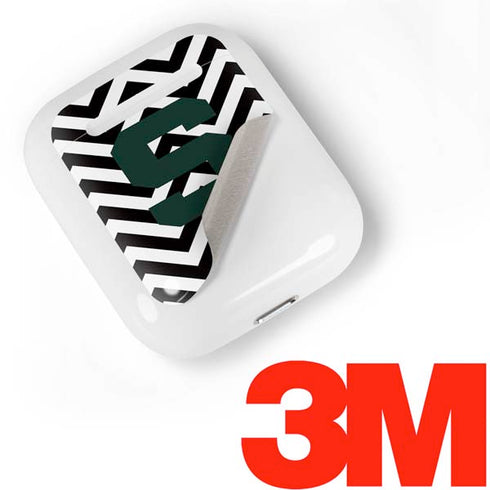 Michigan State University Spartans S Chevron Apple AirPods Skin