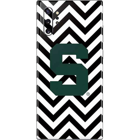 Michigan State University Spartans S Chevron Galaxy Note 10 Plus Skin