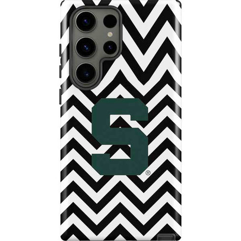 Michigan State University Spartans S Chevron Galaxy S23 Ultra Pro Case
