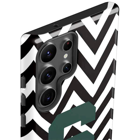 Michigan State University Spartans S Chevron Galaxy S23 Ultra Pro Case