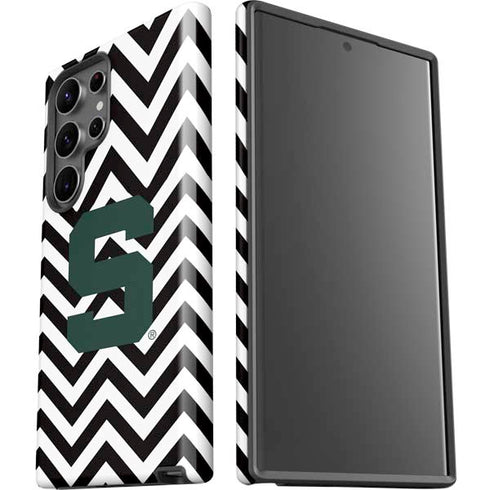 Michigan State University Spartans S Chevron Galaxy S23 Ultra Pro Case