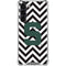 Michigan State University Spartans S Chevron Galaxy S24 FE Clear Case