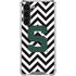 Michigan State University Spartans S Chevron Galaxy S24 FE Clear Case