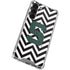 Michigan State University Spartans S Chevron Galaxy S24 FE Clear Case