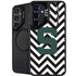 Michigan State University Spartans S Chevron Galaxy S24 FE Kickstand Case