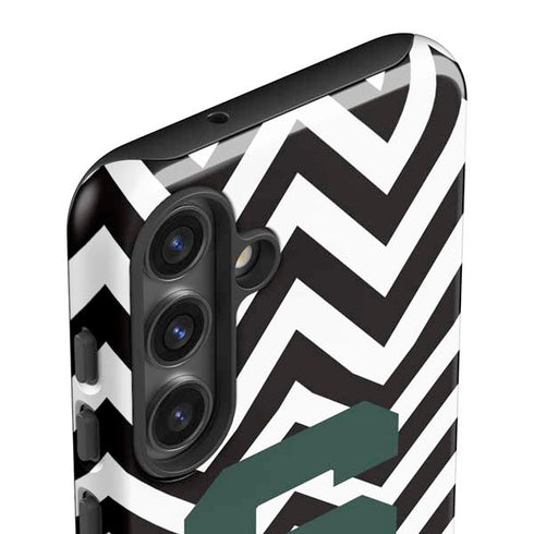 Michigan State University Spartans S Chevron Galaxy S25 Impact Case
