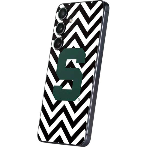 Michigan State University Spartans S Chevron Galaxy S24 Plus Skin
