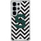 Michigan State University Spartans S Chevron Galaxy S25 Ultra Clear Case