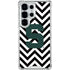 Michigan State University Spartans S Chevron Galaxy S25 Ultra Clear Case