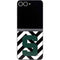 Michigan State University Spartans S Chevron Galaxy Z Flip6 Skin