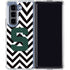Michigan State University Spartans S Chevron Galaxy Z Fold5 5G Clear Case