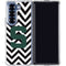 Michigan State University Spartans S Chevron Galaxy Z Fold6 Clear Case