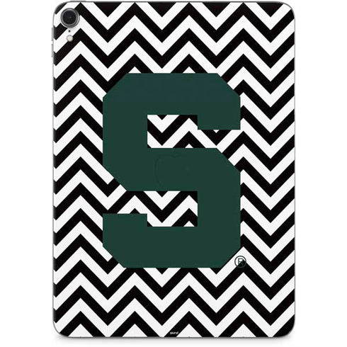 Michigan State University Spartans S Chevron Apple iPad Pro Skin