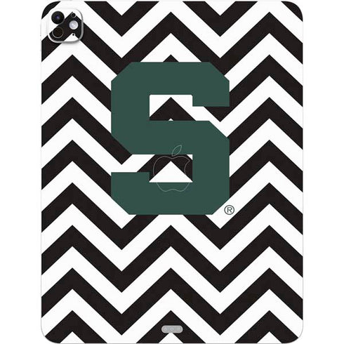 Michigan State University Spartans S Chevron iPad Pro 13in M4 (2024) Skin
