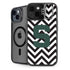 Michigan State University Spartans S Chevron iPhone 14 Plus Kickstand Case