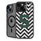 Michigan State University Spartans S Chevron iPhone 15 Plus Kickstand Case