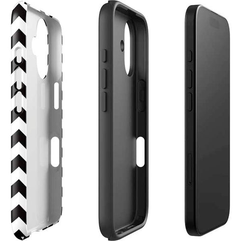 Michigan State University Spartans S Chevron iPhone 16 Impact Case