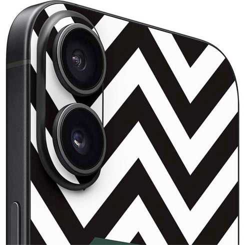 Michigan State University Spartans S Chevron iPhone 16 Plus Skin